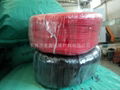 PVC casing, red red PVC casing, red rubber hoses