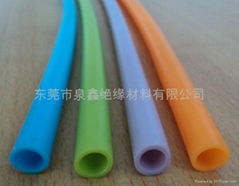 PVC blue casing, the blue PVC casing, blue hose