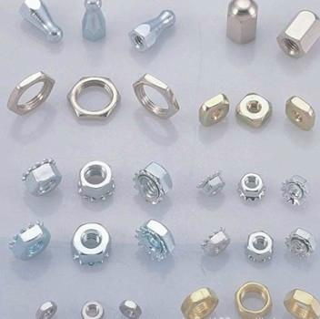 Different type nut, hex nut, hardware nuts screw