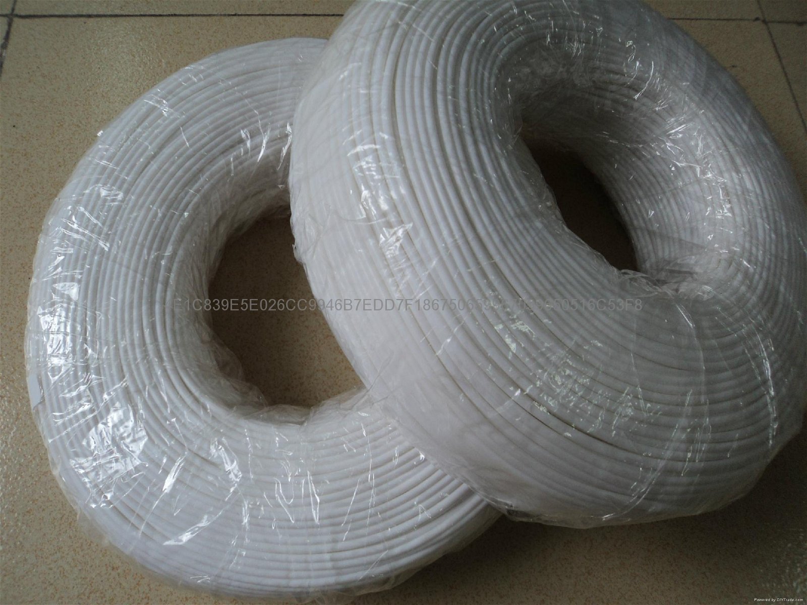 PVC casing, white PVC casing white, white hose