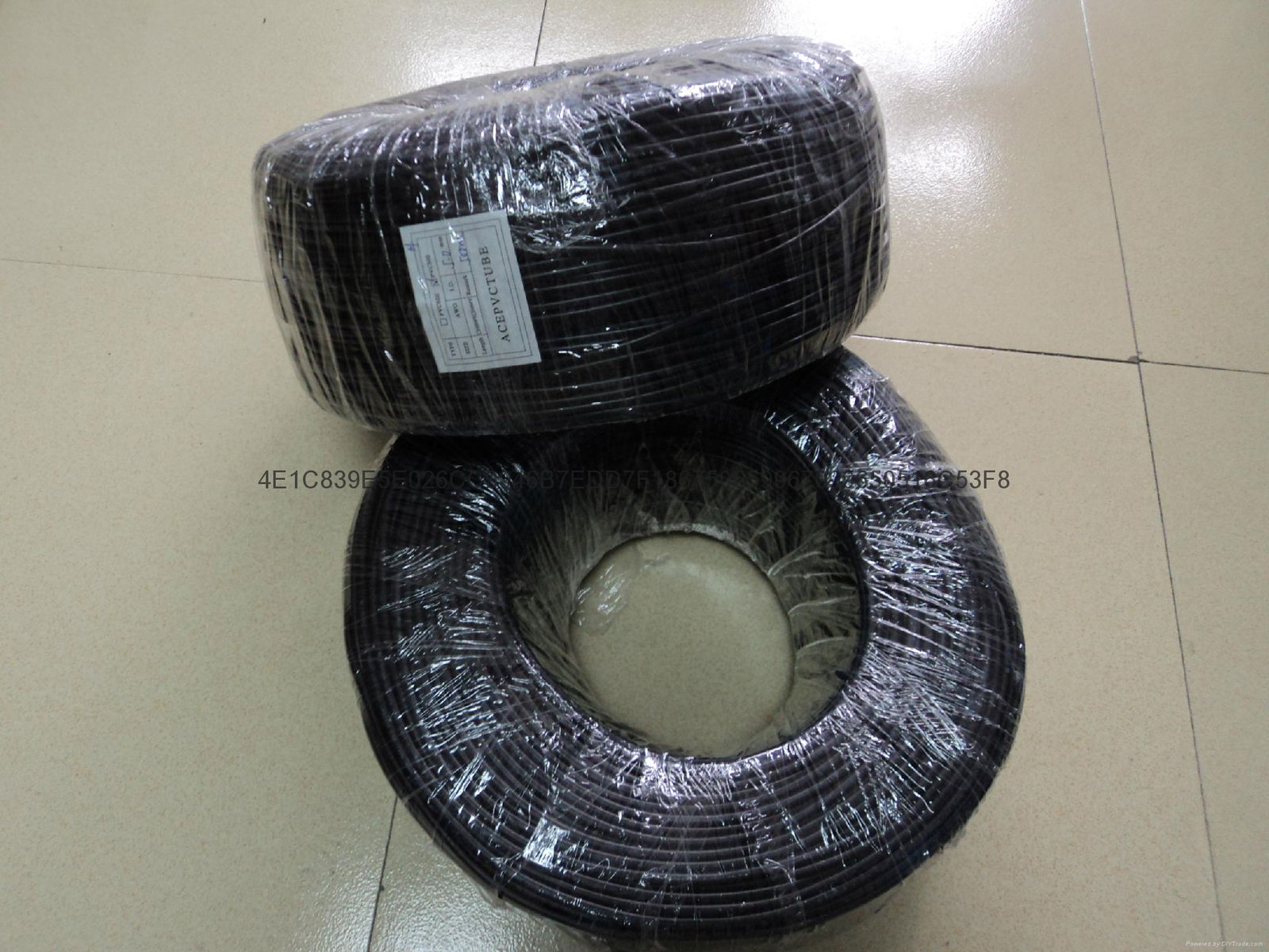 PVC casing, the black black PVC tubes, black rubber hoses 3