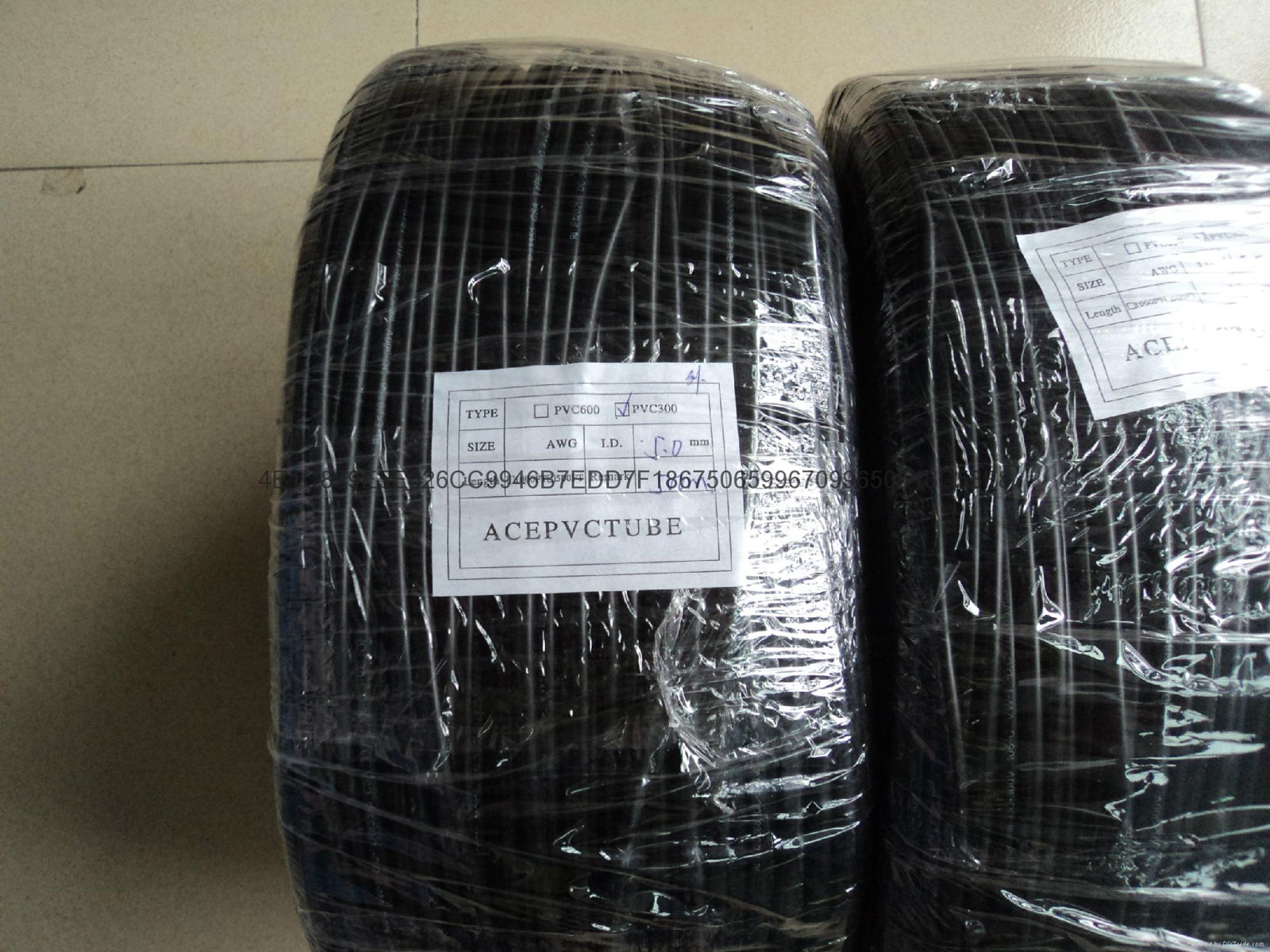 PVC casing, the black black PVC tubes, black rubber hoses 5