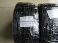 PVC casing, the black black PVC tubes, black rubber hoses