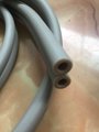 PVC double row pipe, double row hose, double - hole hose, double - hole pipe 