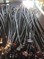 PVC casing, the black black PVC tubes, black rubber hoses