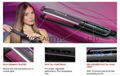 Remington S9600B purple 1 Inch Dual Voltage Digital Display Hair Straightener 2