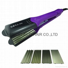 mutipal fundation hair straightener 4in 1 can change plate