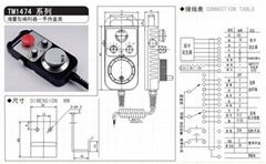 手持盒手摇器编码器TM1469