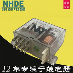 4H洪都NHDE電磁保持繼電器JZX-39F-2H2D 050(10S)110-3