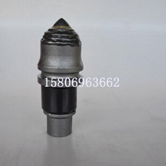 Foundation Piling Machine 3055Carbide Conical Boring Cutter Bits Augers Teeth 