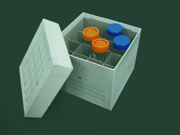Paper cryo tube box 