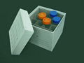 Paper cryo tube box 