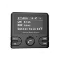 DAB radio receiver for car with FM transmitter 1