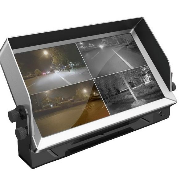 android truck cctv camera DVR  monitor gps navigation with 5 cameras