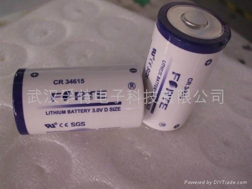 lithium battery CR34615 D size