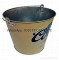 Colored Beer Metal Tin Ice Bucket Manufacture 3