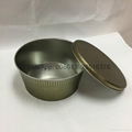 Metal Large Popcorn in Tins Containers 4