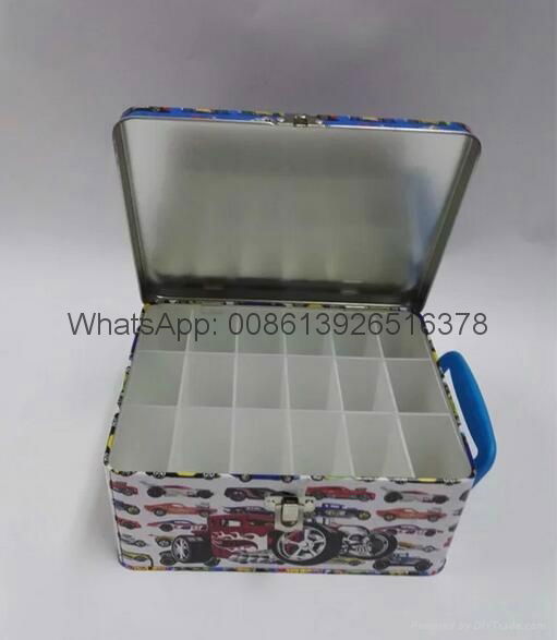 Rectangular metal containers Lunch tin Box  3