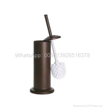 Metal Toliet Brush Holder Tin box