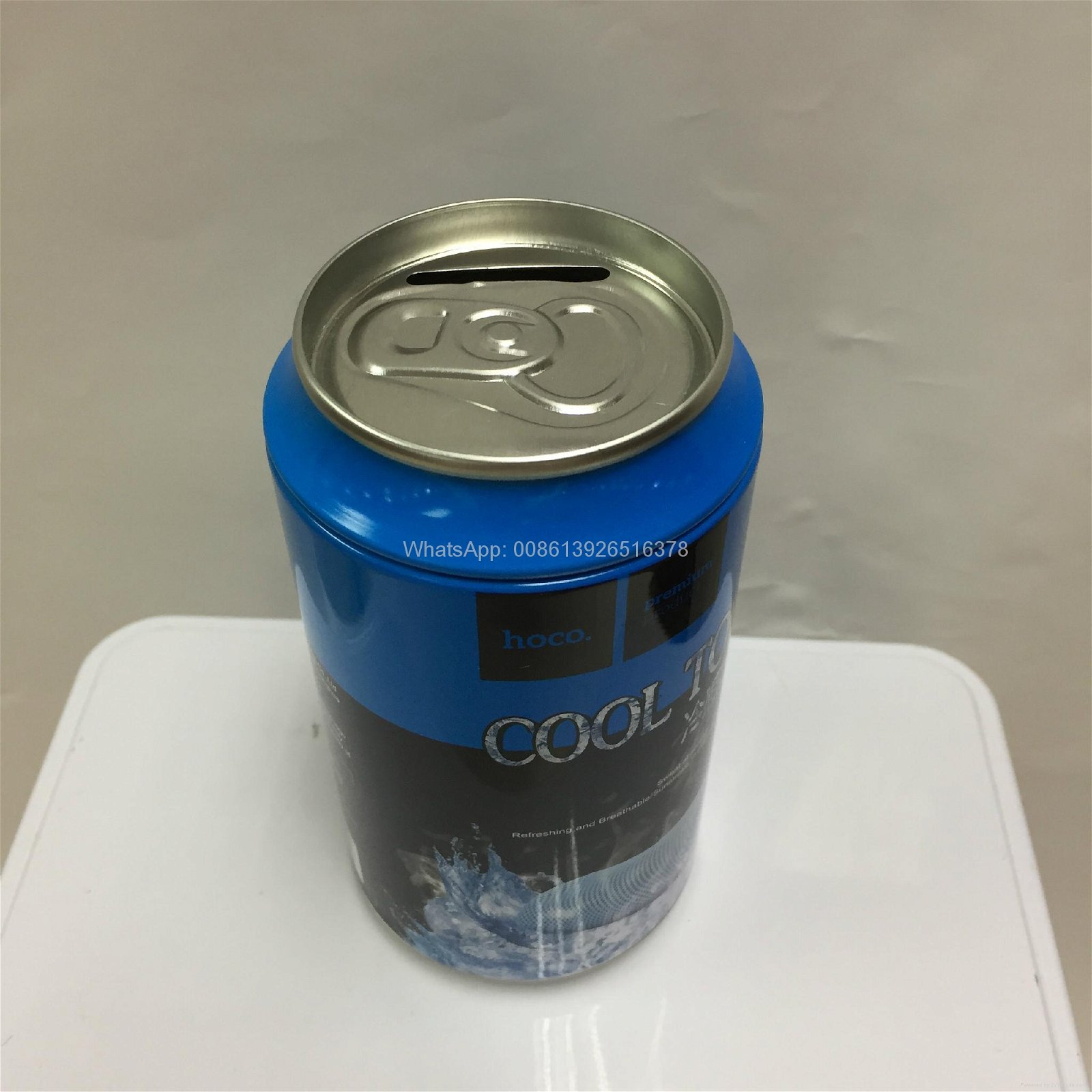 Coke Can Shape Tin Box Piggy Bank  4
