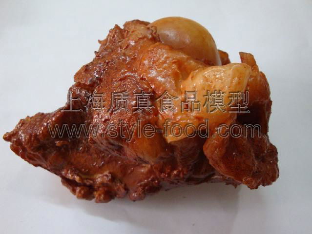 上海质真食品模型-大酱骨模型 3