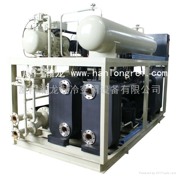 复叠机组-55℃至-85℃ 螺杆复叠机组  