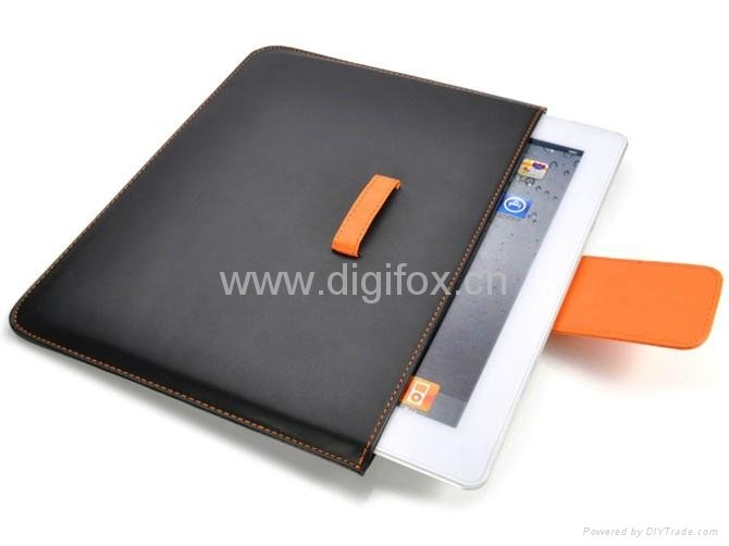 Envelope Style Leather Case for iPad Air,iPad Mini,Macbook,Laptop,Etc. 4