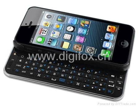 Ultra-Thin Slide-Out Bluetooth Keyboard for iPhone5