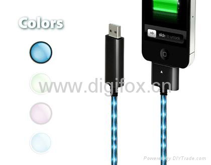 Visible Flowing Current Cable for iPad,iPhone,iPod.