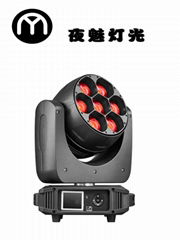 Seven 40W four in one LED focusing and dyeing head lamp