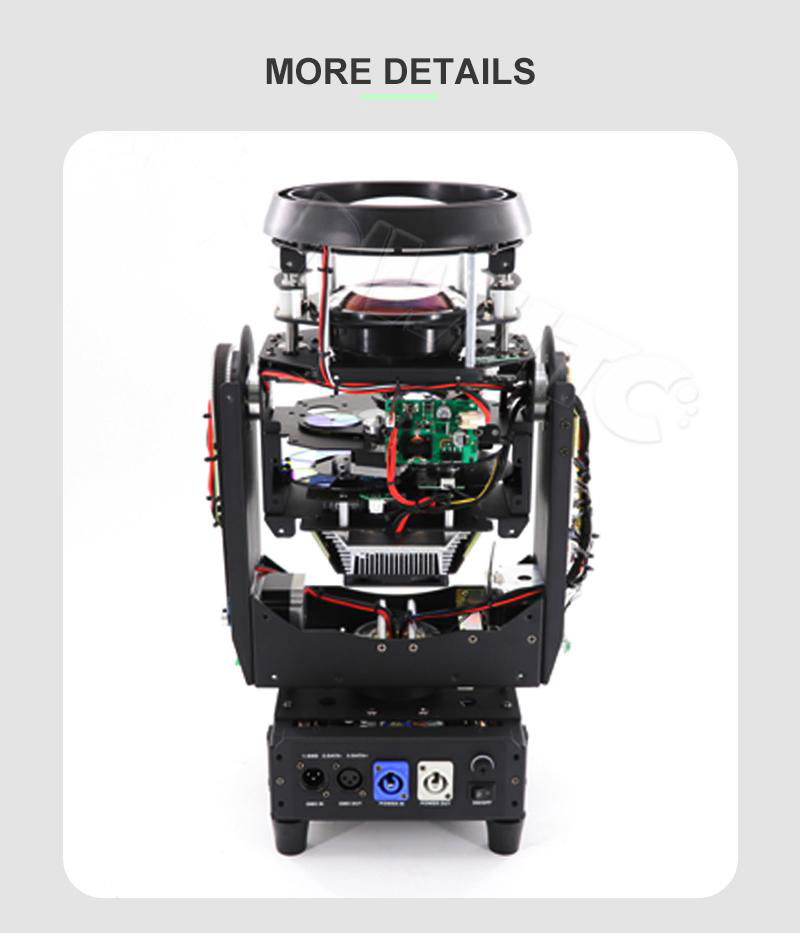 200W LED Beam Moving Head with Halo 5