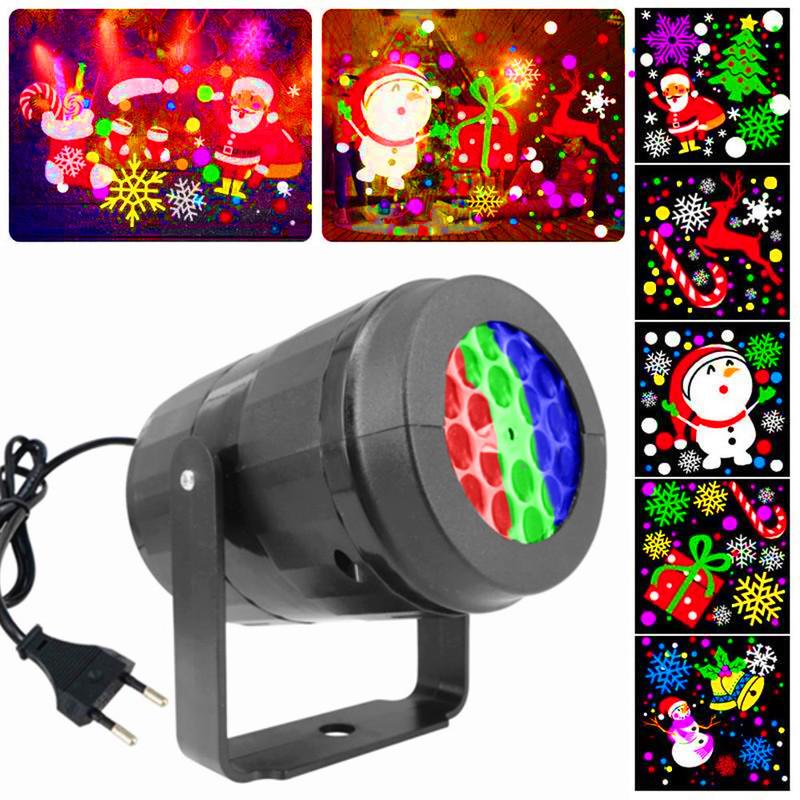  Halloween Christmas Projector Lights LED Projector Lights with  3