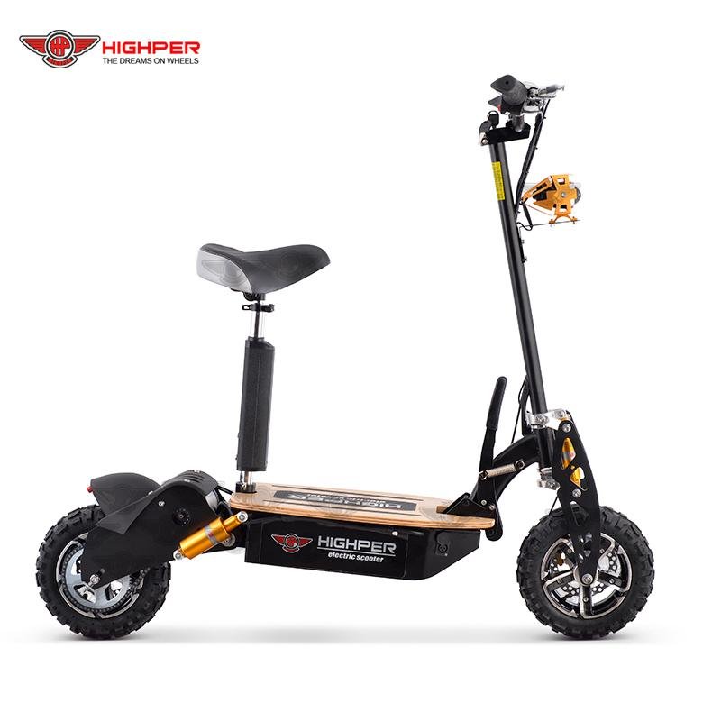 1000W, 1600W,2000W Electric Scooter 12" Off Road Wheels (HP107E-C) 3