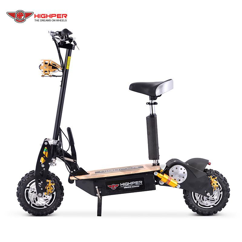 1000W, 1600W,2000W Electric Scooter 12" Off Road Wheels (HP107E-C)