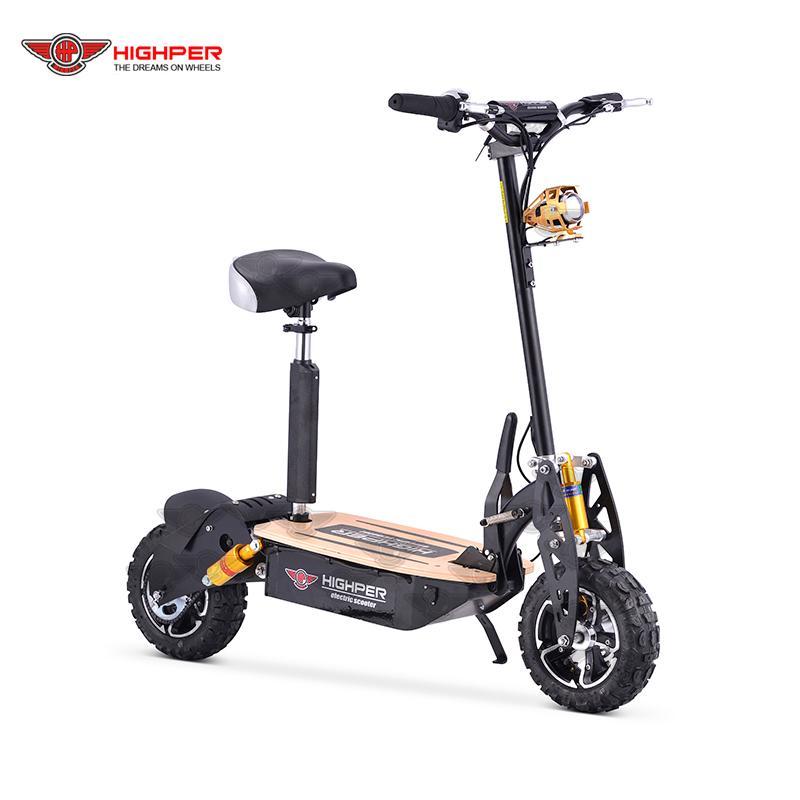 1000W, 1600W,2000W Electric Scooter 12" Off Road Wheels (HP107E-C) 5