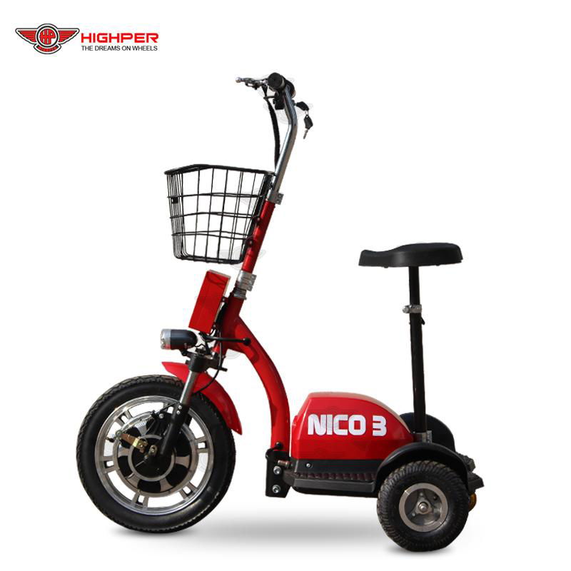 350W36V Electric 3 Wheel Scooter (HP105E-A)