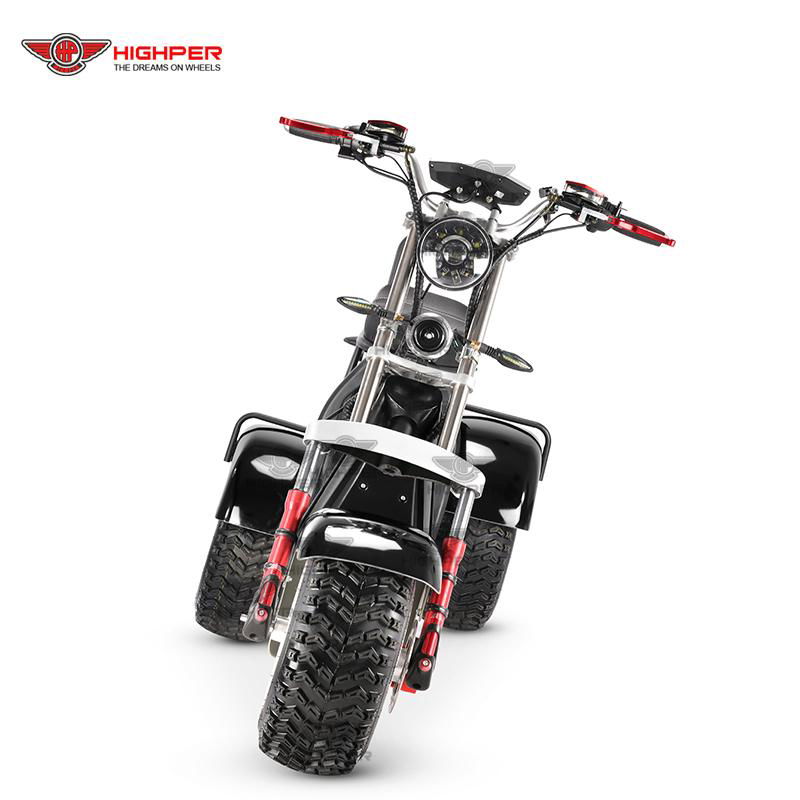 3 Wheels Electric Harley Scooter EEC approved (CP-7.2) 4