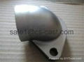 auto exhaust pipe elbow and flanges