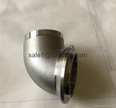 auto exhaust pipe elbow and flanges