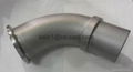 auto exhaust pipe elbow and flanges 2