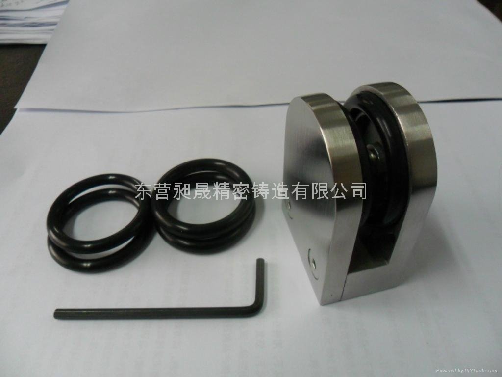Stainless steel glass clamp 2