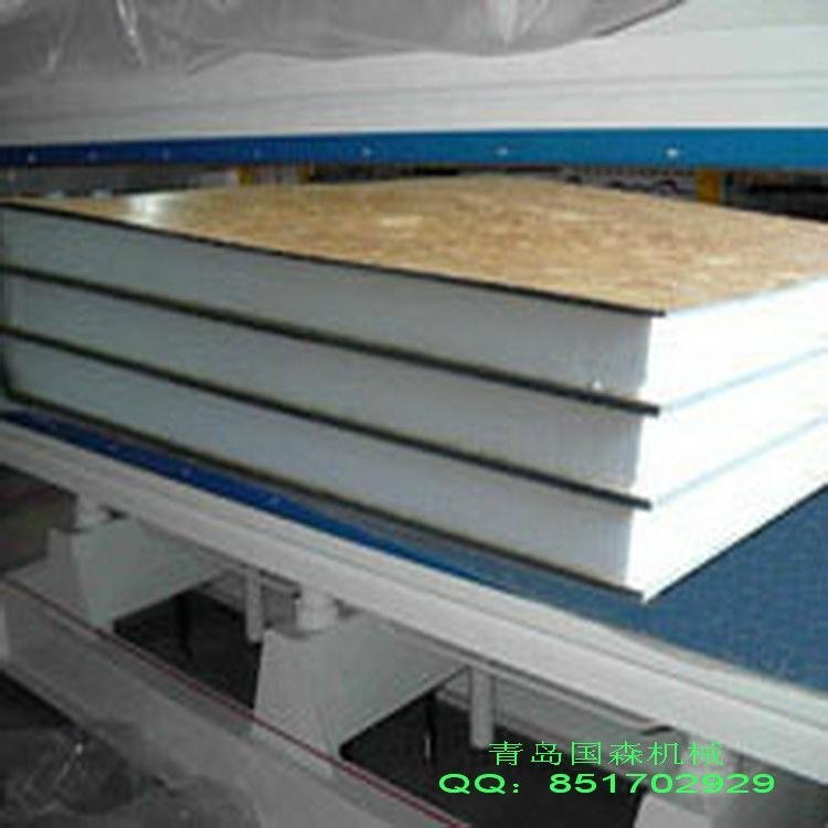 夾芯板牆體保溫板生產線設備 3