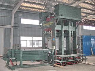  Press for bamboo strand woven board production line 3