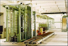 Bamboo plywood hot press etc.production line machines