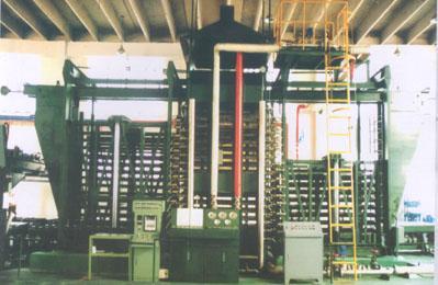 Bamboo plywood hot press etc.production line machines 2