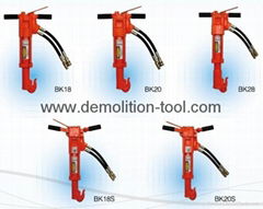 Portable Hydraulic breakers and hand held hydraulic concrete breakers