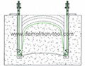 plunge pulley for plunge concrete cutting