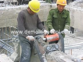 hydraulic concrete crusher & wall concrete cruncher