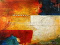 Abstract oil painting 1