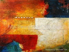 Abstract oil painting